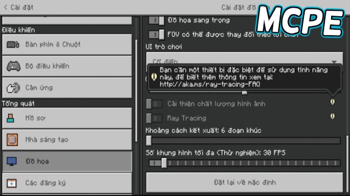 Vietnamese Language for MCPE screenshots