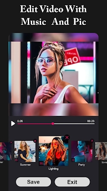 Photo Video Maker with Music screenshots