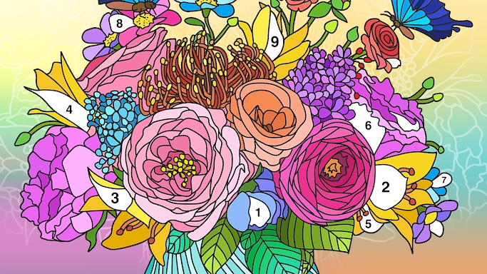 Coloring Book: Color by Number screenshots