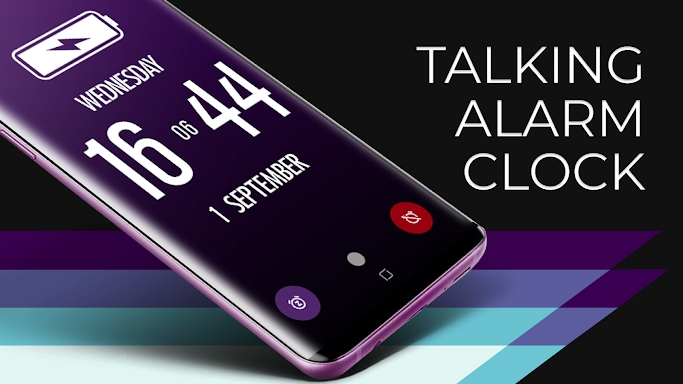 Talking Alarm Clock & Sounds screenshots