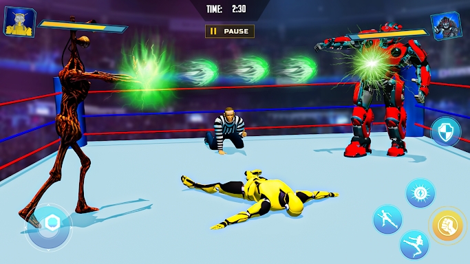 Siren Head V Robot Fighting 3d screenshots