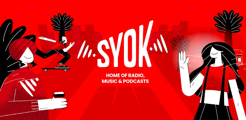 SYOK - Radio, Music & Podcasts screenshots