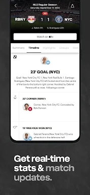 MLS: Live Soccer Scores & News screenshots