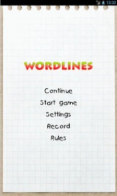 Wordlines screenshots