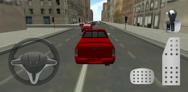 Driving Sports Van in Traffic  screenshots