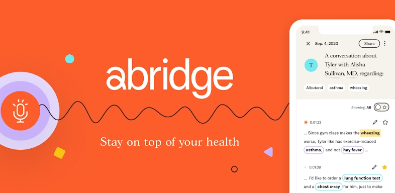 Abridge for Patients screenshots
