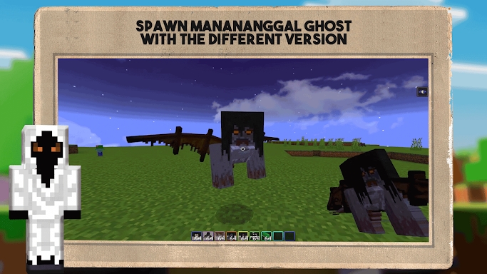 Asian ghost horror mod in MCPE screenshots