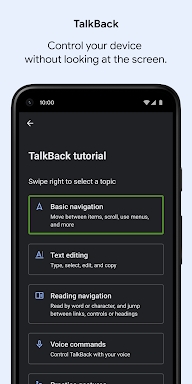 Android Accessibility Suite screenshots