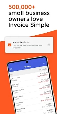 Invoice Simple: Invoice Maker screenshots