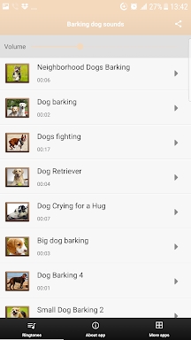Barking Dog Sounds Ringtones screenshots