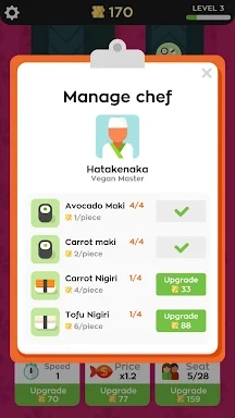 Sushi Bar Idle screenshots