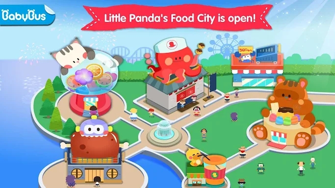 Little Panda's Food Cooking screenshots