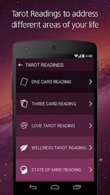 Tarot Card Reading screenshots
