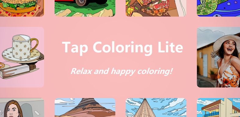 Tap Coloring Lite - Color book screenshots