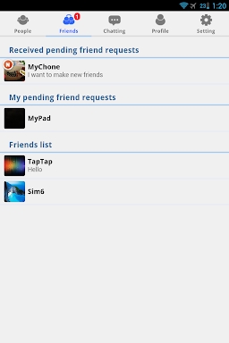 Friends Talk - Chat screenshots