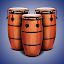Real Percussion: drum set icon