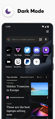 Opera Browser: Fast & Private screenshots