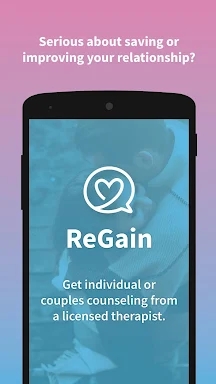 ReGain - Couples Therapy screenshots