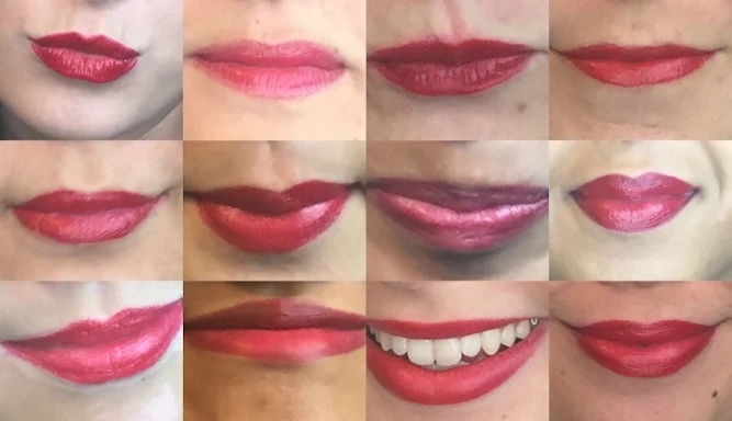 Lipstick step by step screenshots