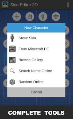 Skin Editor 3D for Minecraft screenshots