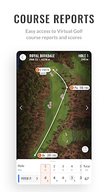 TrackMan Golf screenshots