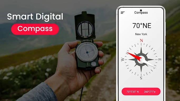 Digital Compass: Smart Compass screenshots