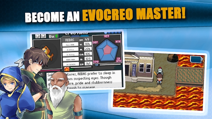 EvoCreo Lite - Pocket Monsters screenshots