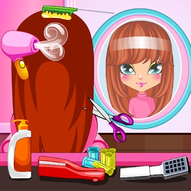 Beauty Hair Salon Game screenshots