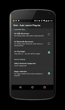 Glob - Auto Start & Stop screenshots