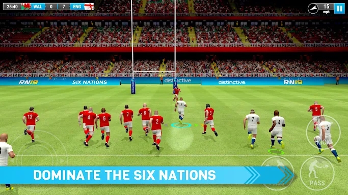 Rugby Nations 19 screenshots