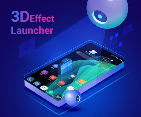 3D Effect Launcher, Cool Live screenshots