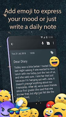 My Diary & Journal with Lock screenshots