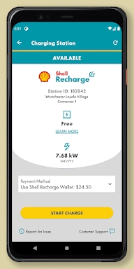 Shell Recharge screenshots