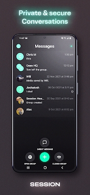 Session - Private Messenger screenshots