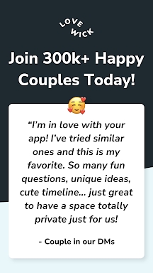 Lovewick: Relationship App screenshots