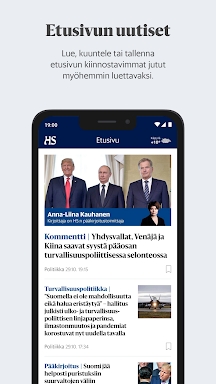 Helsingin Sanomat screenshots