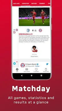 FC Bayern München – news screenshots