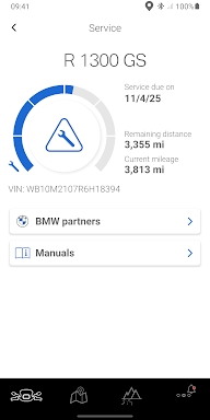 BMW Motorrad Connected screenshots
