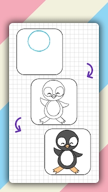 How to draw cute animals step  screenshots