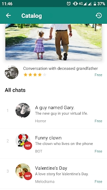 Love Story Chat — real stories screenshots