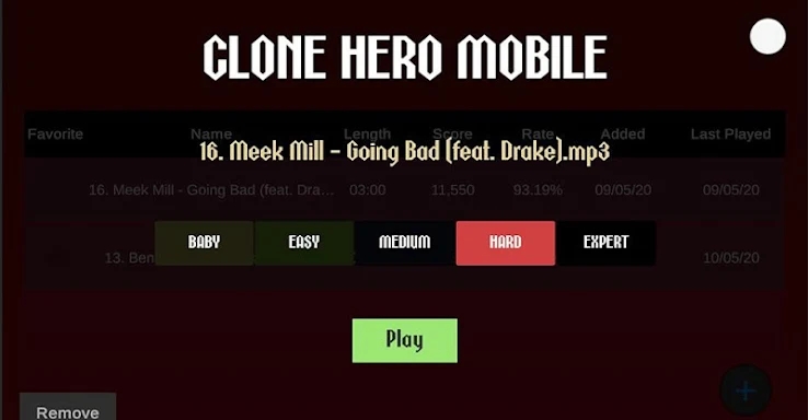 Clone Hero Mobile - MP3 Rhythm Game screenshots