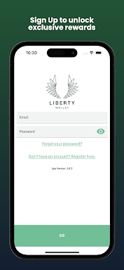 Liberty Wallet screenshots