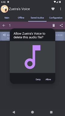 Zueira’s Voice: Text to Speech screenshots