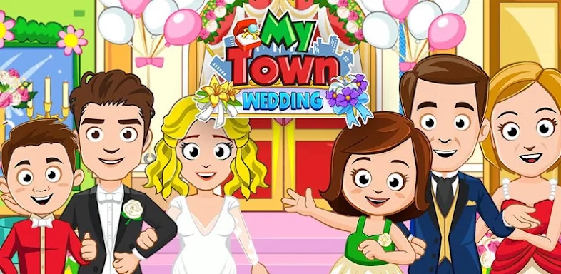 My Town: Wedding Day girl game screenshots