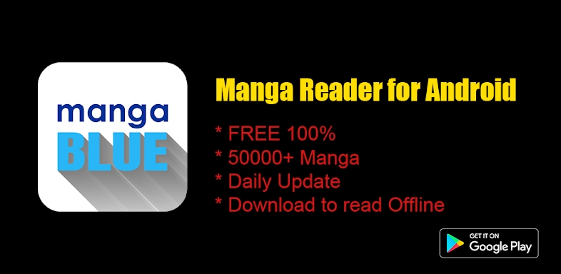 Manga Blue - Manga Reader App screenshots