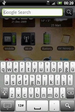 Turkish Keyboard screenshots