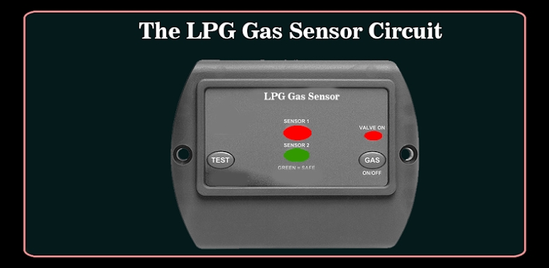 The LPG Gas Sensor Circuit screenshots