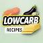 Low carb recipes diet app icon
