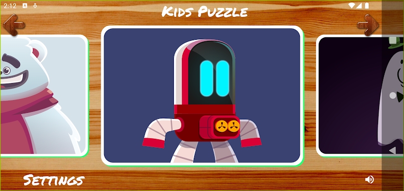 Kids Puzzles: Character Jigsaw screenshots