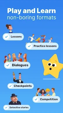 Simpler: English learning app screenshots
